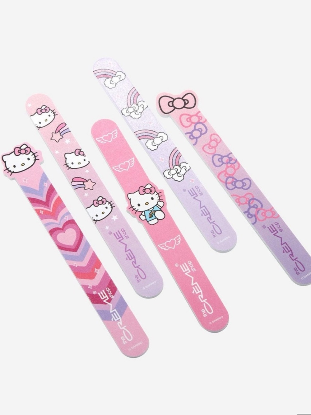 The Crème Shop x Hello Kitty Nail Files Set of 5 Limited Edition NEW - Picture 2 of 3